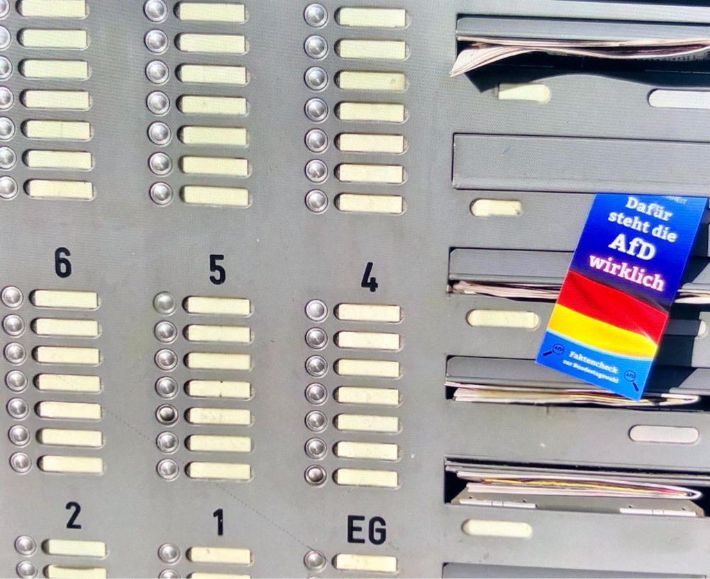 Flyer-Alarm in Lübecker&nbsp;AfD-Hochburgen